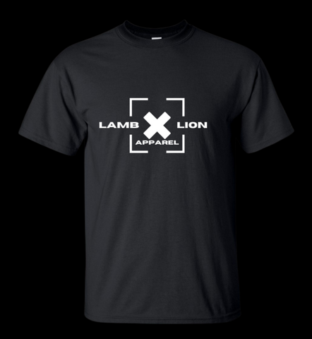 LAMB X LION LOGO TEE (BLACK) *MADE TO ORDER*
